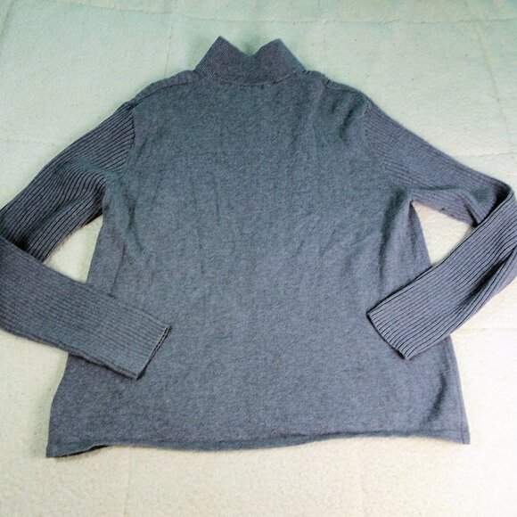 Michael Kors Gray Full Zip Jacket X-Large - Picture 2 of 5
